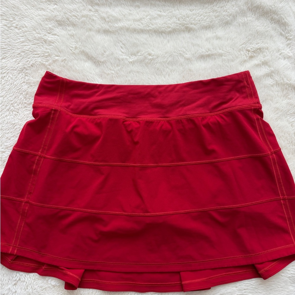 lululemon athletica Red Athletic Skort